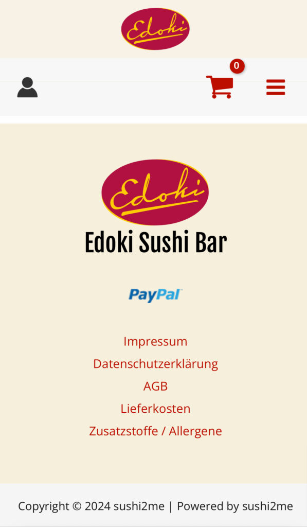 Screenshot der Plattform