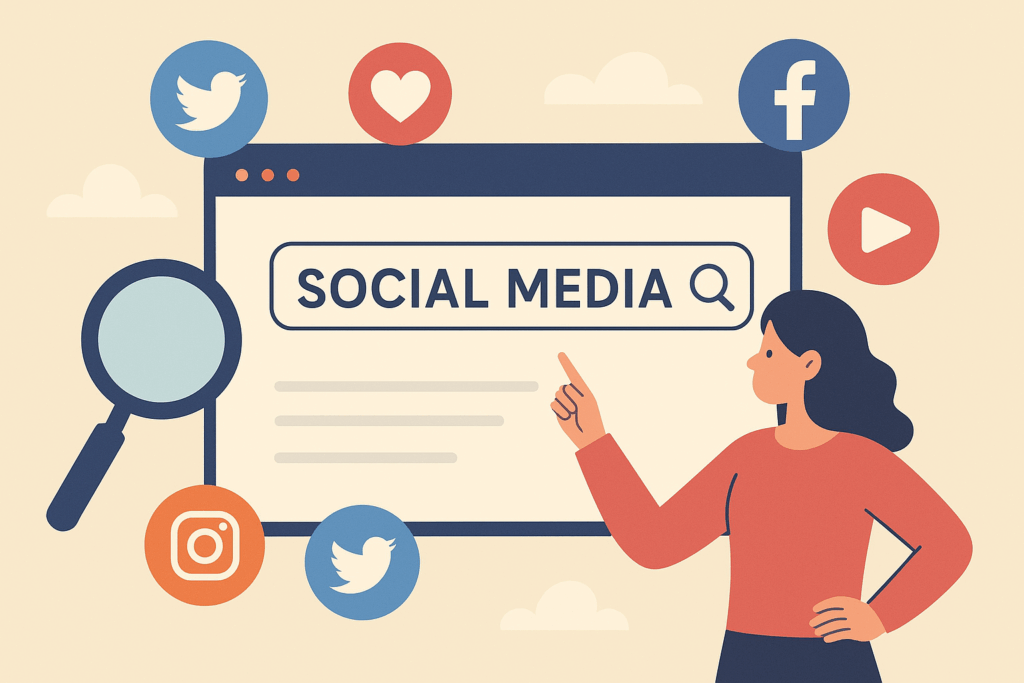 Blogbeitrag: Social Media als Suchmaschine