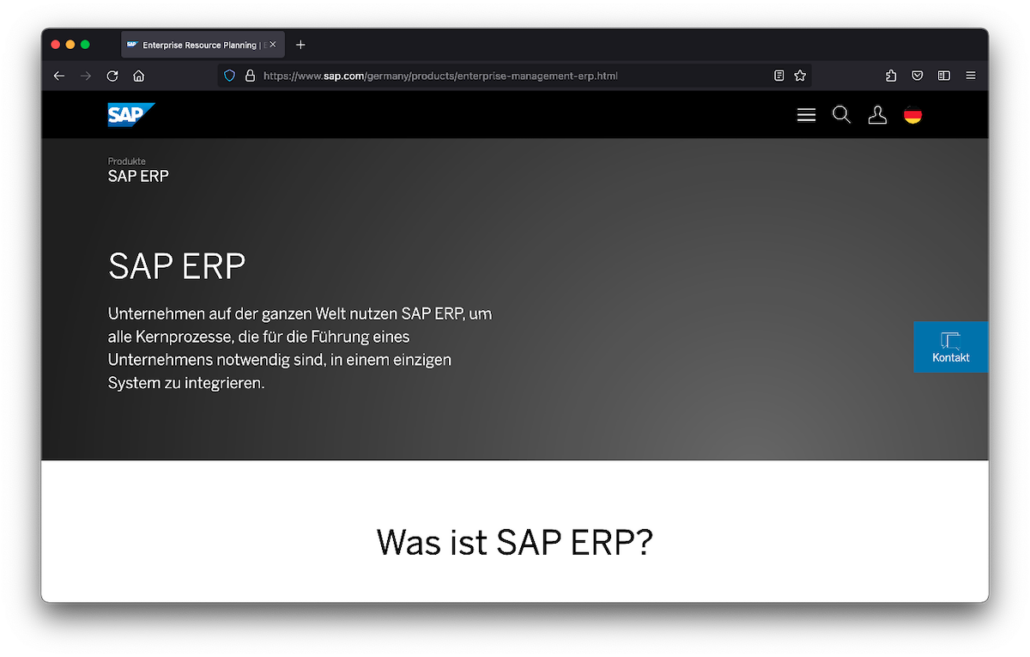 ERP SAP